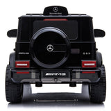 Mercedes G63 AMG Licensed Ride On Car In Black 12V 2WD