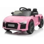 Audi R8 Spyder Mini Ride on Car In Pink - 12V 2WD