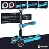 RiiRoo 3 in One Bambi Kids Scooter In Blue