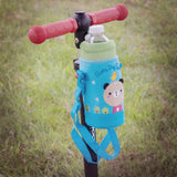 Kids Scooter Bottle Holder Accessory - Alice The Bear