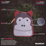 Kids Scooter Lunch Bag Accessory - Leon The Monkey