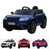 Range Rover Velar Style Ride On Car In Painted Blue (2019 Model) - 12V 2WD