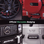 Mercedes G63 AMG Licensed Ride On Car In Red 12V 2WD