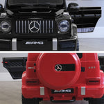 Mercedes G63 AMG Licensed Ride On Car In Red 12V 2WD