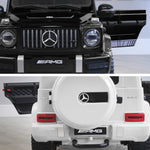 Mercedes G63 AMG Licensed Ride On Car In Black 12V 2WD