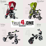 RiiRoo 4 In 1 Buggy Stroller Trike Bike