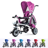 RiiRoo 4 In 1 Buggy Stroller Trike Bike Pink