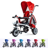 RiiRoo 4 In 1 Buggy Stroller Trike Bike Red