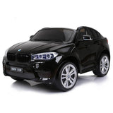 RiiRoo BMW X6M Sport Pack Ride On Car - 12V 2WD Painted Black