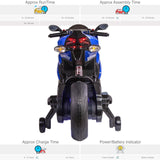 RiiRoo Ducati Style 12V Ride On Motorbike with MP3