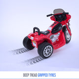 RiiRoo Harley Style Police Ride On Motorbike/Trike - 6V