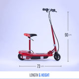 RiiRoo Kids Electric Scooter With Seat & LED's