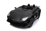 RiiRoo Lamborghini Aventador Ride on Car - 12V 2WD Black