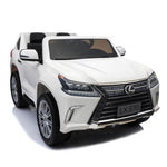 RiiRoo Lexus LX 570 Ride on Car - 24V 4WD White