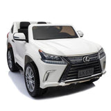 RiiRoo Lexus LX 570 Ride on Car - 24V 4WD White