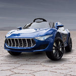 RiiRoo Maserati Gran Turismo Style Ride on Car - 12V 2WD Blue