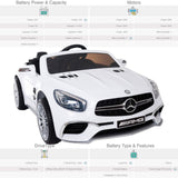 RiiRoo Mercedes Benz SL65 AMG Ride On Car - 12V 2WD