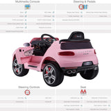 RiiRoo Porsche Macan Style Ride on Car - 12V 2WD