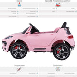 RiiRoo Porsche Macan Style Ride on Car - 12V 2WD