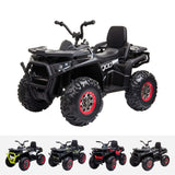 RiiRoo 12V Ride On Quad ATV Motorbike In Carbon Fibre